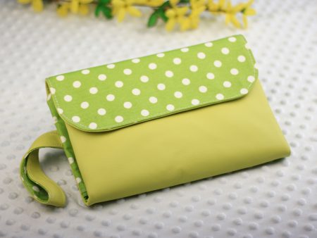 yellowGreenDotsBag